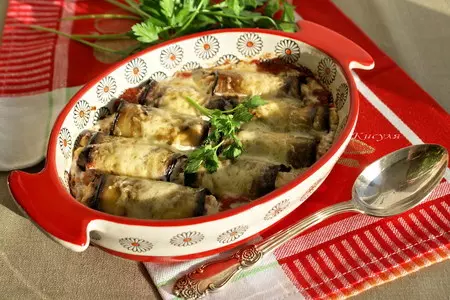 Итальянские инвольтини (involtini) зразы из баклажанов: шаг 10