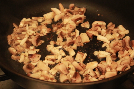Быстрая паста с ветчиной и грибами. тест-драйв с "окраиной": шаг 5