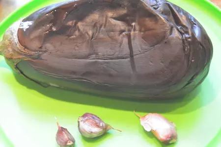 Баклажановый мусс в пивных тарталетках: шаг 2