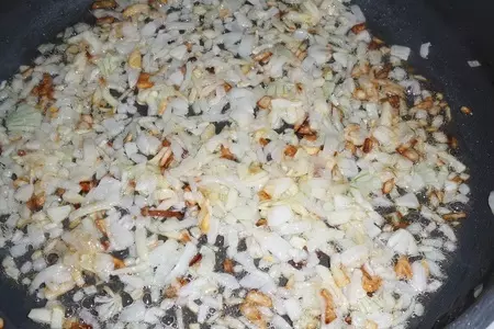 Салат из кабачка и баклажана: шаг 8