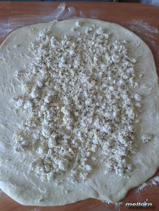 Картофельные булочки с творогом и сыром: шаг 4