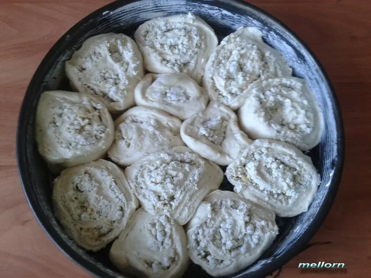 Картофельные булочки с творогом и сыром: шаг 6