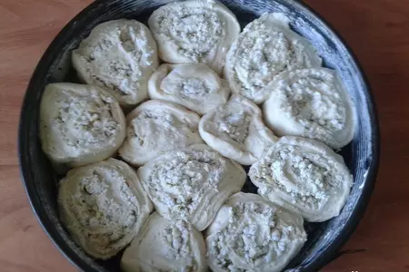 Картофельные булочки с творогом и сыром: шаг 6