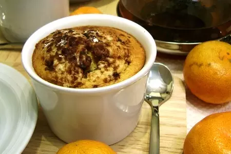 Мандарины в нежном тесте с хрустящей корочкой а-ля клафути: шаг 5