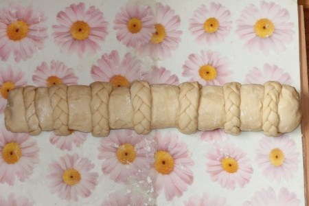 Плетеный пирог с ветчиной "окраина". тест-драйв с окраиной : шаг 14