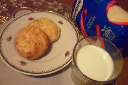 Ванильные творожники с манкой: шаг 5