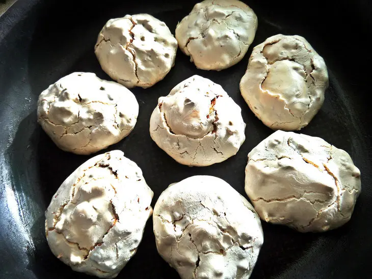 Безейное печенье с хрустящими хлопьями: шаг 9