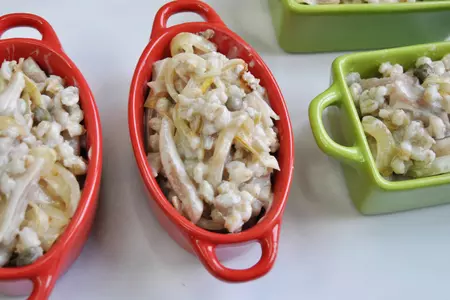Запеканка со свиными ушками и перловкой: шаг 5