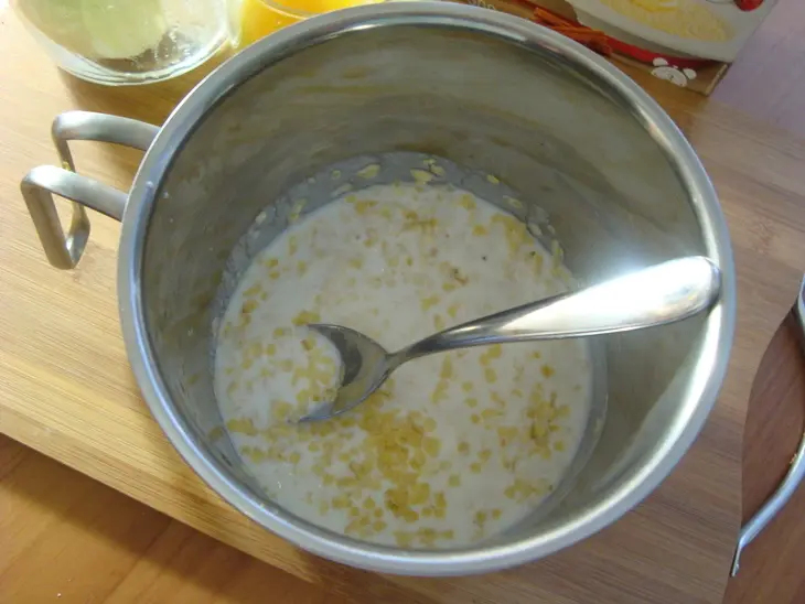 Пшённый пирог с сыром, петрушкой и чесноком: шаг 2