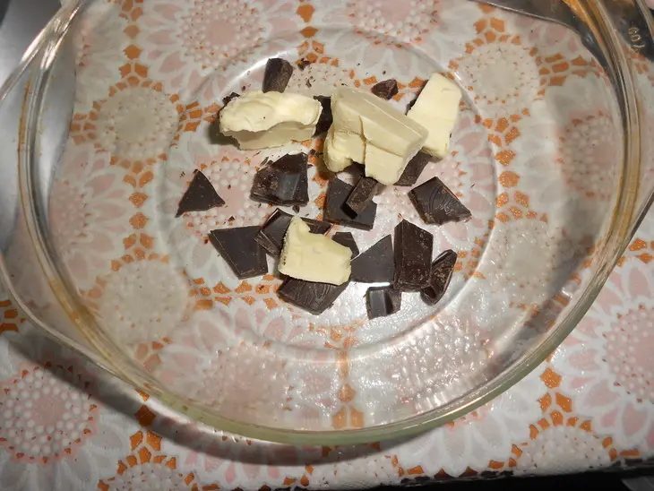 Шоколадный кекс: шаг 1