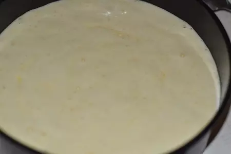 Яблочный торт с карамельным баварским муссом с корицей: шаг 1