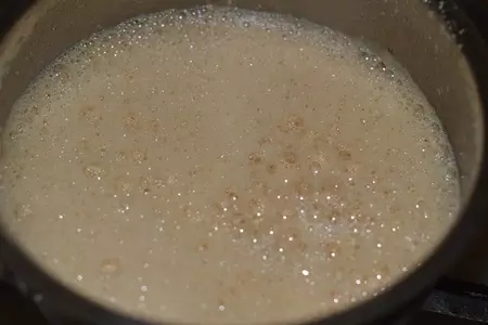 Яблочный торт с карамельным баварским муссом с корицей: шаг 9