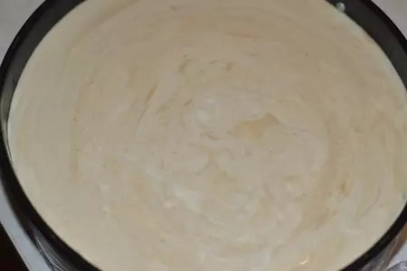 Яблочный торт с карамельным баварским муссом с корицей: шаг 13