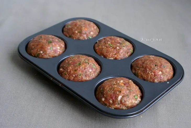Мясные капкейки. тест-драйв с окраиной: шаг 6
