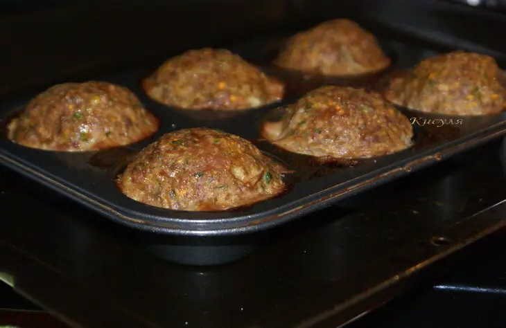 Мясные капкейки. тест-драйв с окраиной: шаг 7