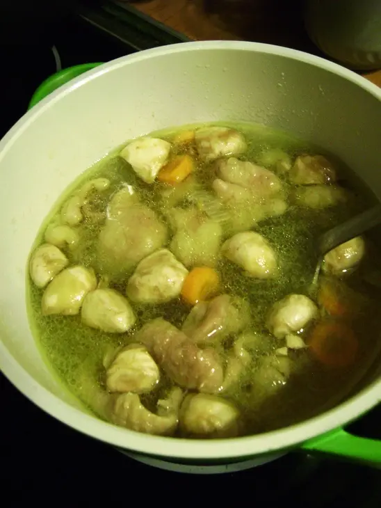 Паштет деликатесный со вкусом куриной печени «манка-обманка»: шаг 1