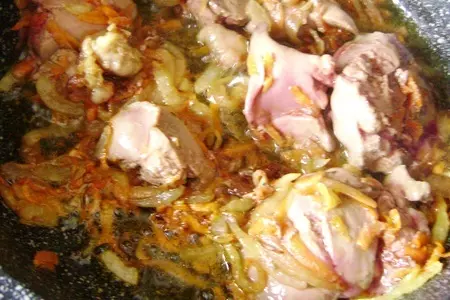 Паштет деликатесный со вкусом куриной печени «манка-обманка»: шаг 3