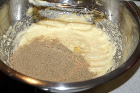 Яблочный пирог с кунжутным кремом: шаг 4