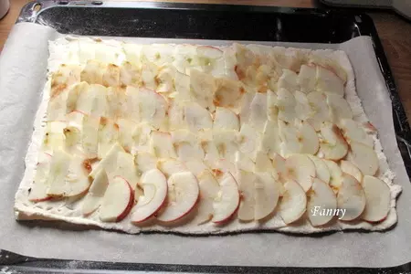 Тонкий яблочный тарт: шаг 2