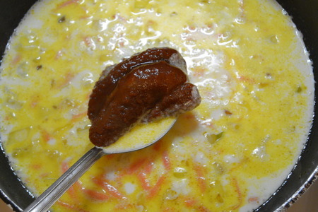 Суп сливочно-томатный с гречневой крупой : шаг 7