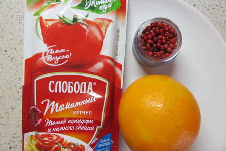 Карпаччо из утиной грудки с апельсиново-томатным дрессингом: шаг 4