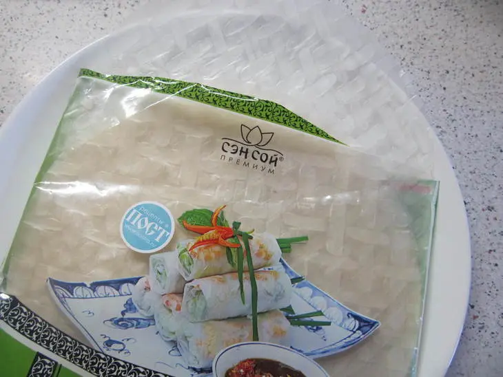 Спринг-роллы с мясом и кисло-сладким соусом: шаг 2
