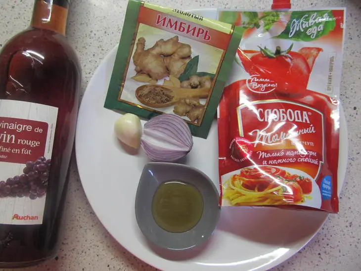 Спринг-роллы с мясом и кисло-сладким соусом: шаг 3