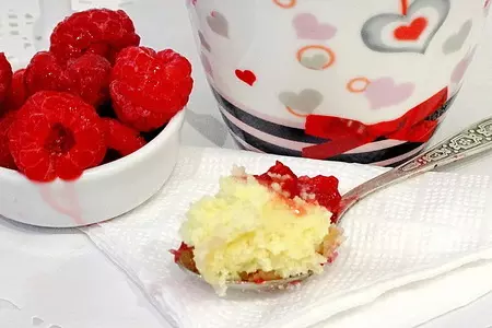 Кекс с малиной и белым шоколадом. тест-драйв.: шаг 8