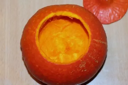 Запеченная тыква с мясом и картофелем: шаг 5
