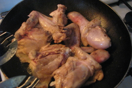 Курица в остром соусе: шаг 1