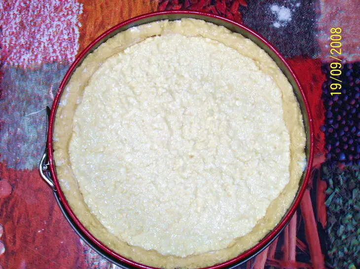 Песочный пирог для любителей творога и крыжовника: шаг 2