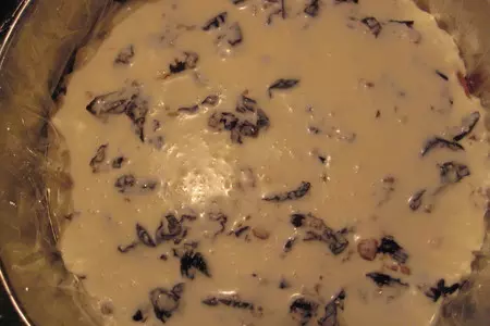 Торт с черносливом и грецкими орехами: шаг 2