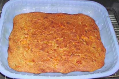 Пирог с сухарями и сухофруктами: шаг 6
