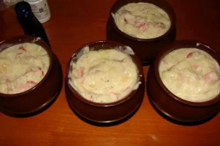 Картофельное пюре в горшочке: шаг 5