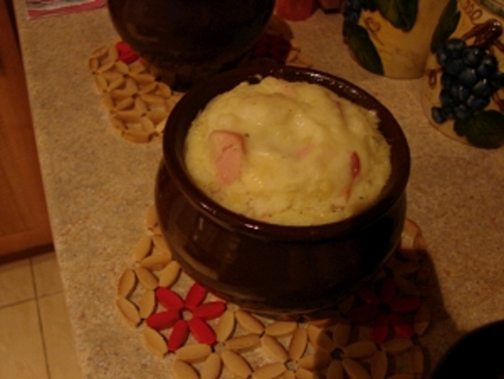 Картофельное пюре в горшочке: шаг 6