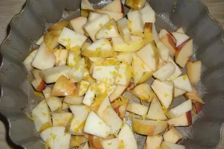 Шарлотка быстрая: шаг 1