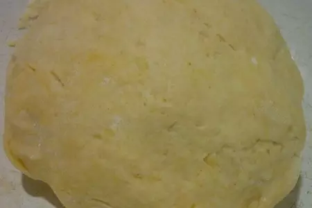 Десертное сырное печенье-сердечки: шаг 2