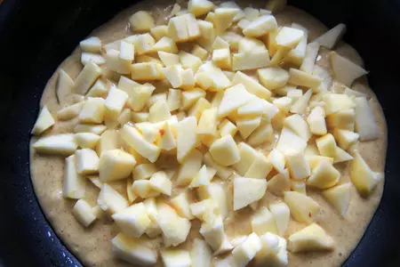 Яблочный пирог с цельнозерновой мукой: шаг 4