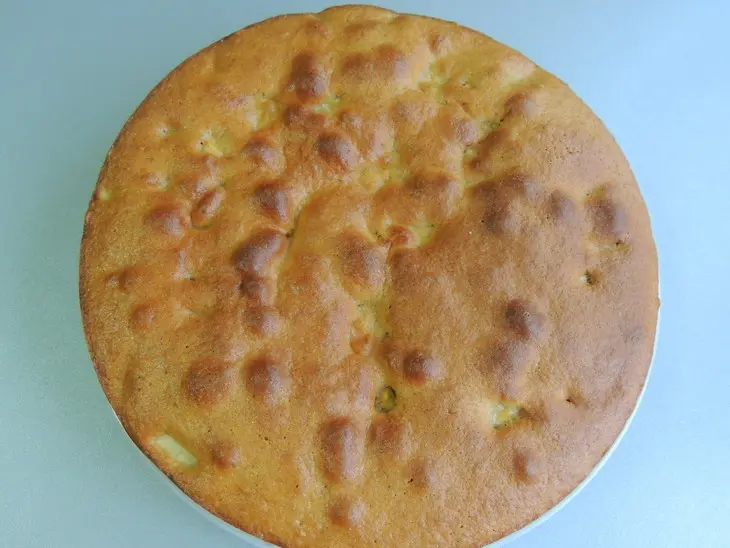 Яблочный пирог с цельнозерновой мукой: шаг 6