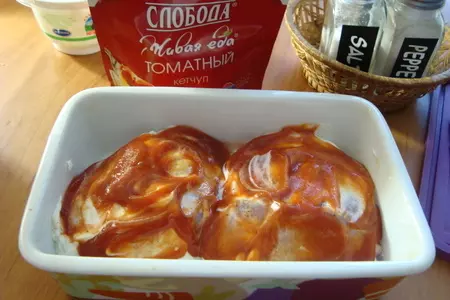 Курица с томатным кетчупом к пасте: шаг 5