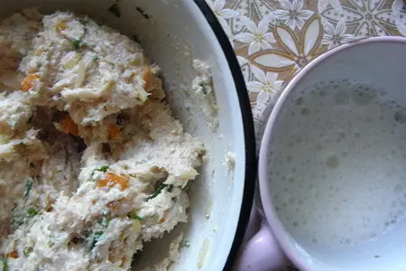 Куриная запеканка с брокколи  и тыквой: шаг 3