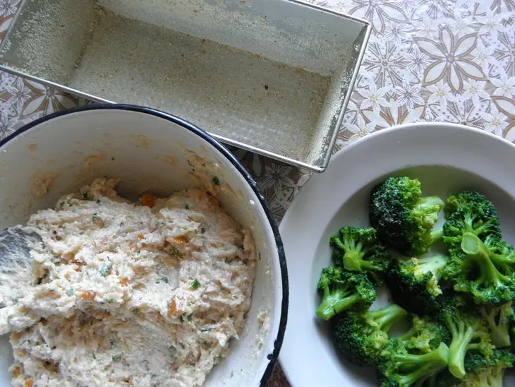 Куриная запеканка с брокколи  и тыквой: шаг 4