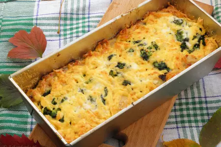 Куриная запеканка с брокколи  и тыквой: шаг 6