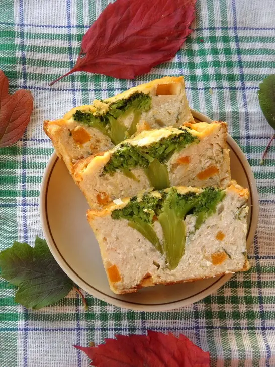Куриная запеканка с брокколи  и тыквой: шаг 8