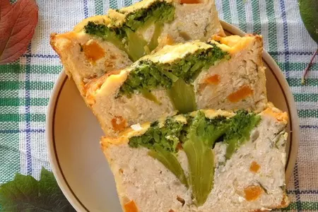 Куриная запеканка с брокколи  и тыквой: шаг 8