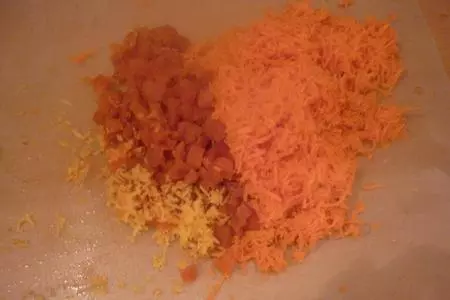 Детское творожное печенье с морковью: шаг 1