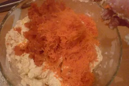 Детское творожное печенье с морковью: шаг 4