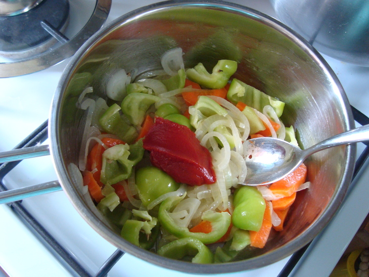 Овощной суп-пюре с фрикадельками: шаг 9