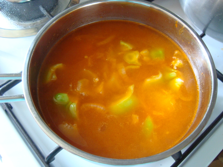 Овощной суп-пюре с фрикадельками: шаг 10