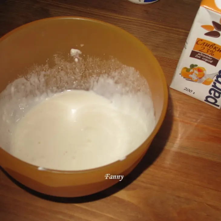 Сырная закуска с лангустином и красной икрой: шаг 2